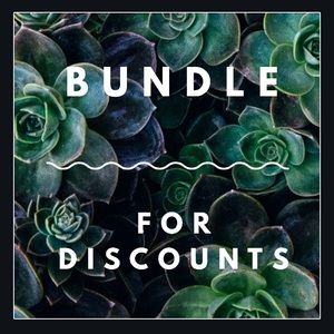 Discounts for bundles!